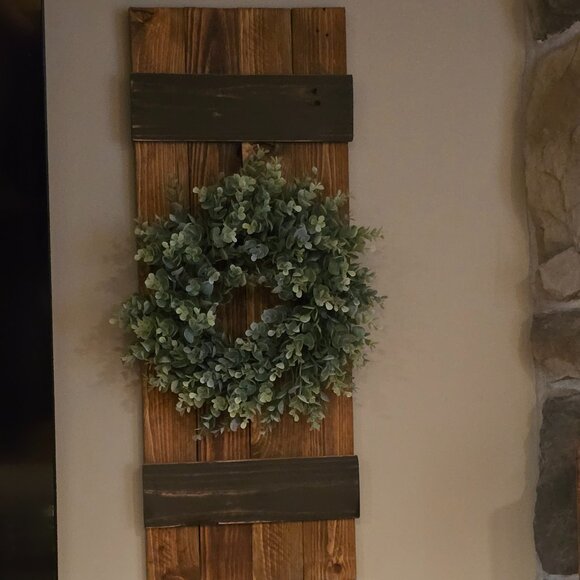 Interior Decorative Farmhouse Shutters (2) Shutters only - Picture 2 of 2